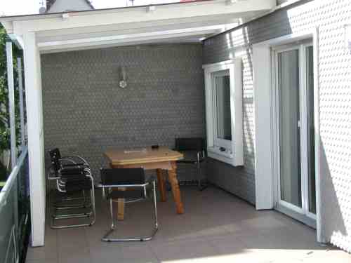 der fertige Balkon
