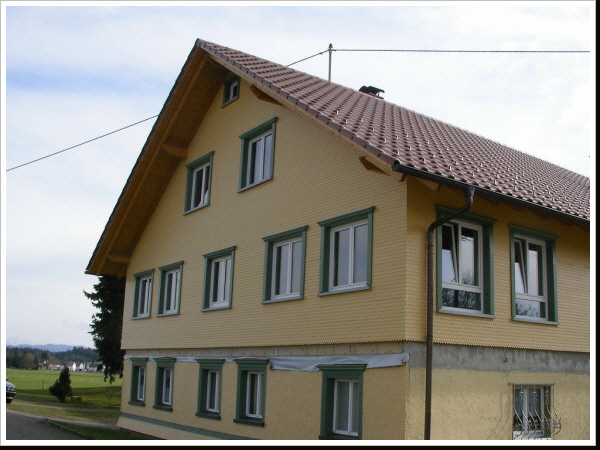 Täferschuppenschindeln / Elemente  farblich vorbehandlet