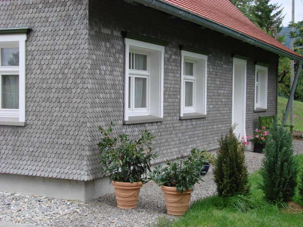 Schindeln vorvergraut - Old weathered Style